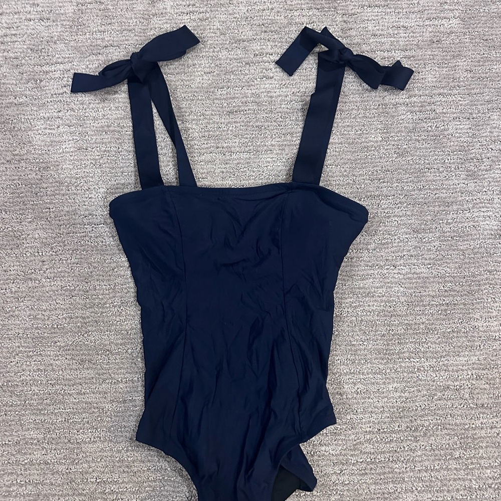 J. Crew Women's Navy Swimsuit